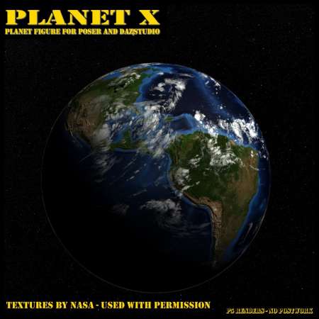 Planet X for Poser and Daz Studio