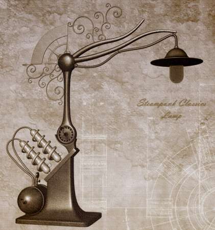 Steampunk classics Lamp