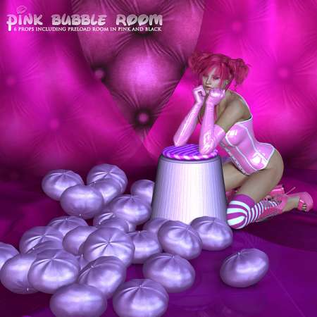 Lilflame&#039;s Pink Bubble Room