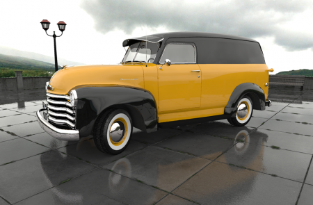 1951 Chevy Panel Van