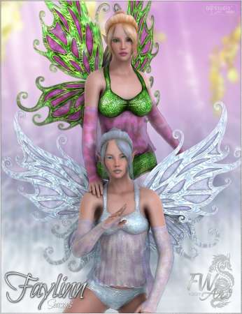 Faylinn - 4 Seasons Character, Outfit and Poses Bundle