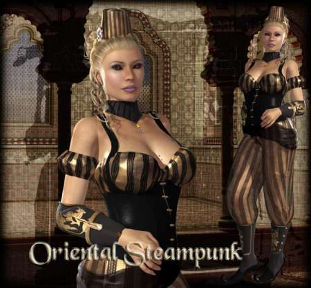 Oriental Steampunk Outfit