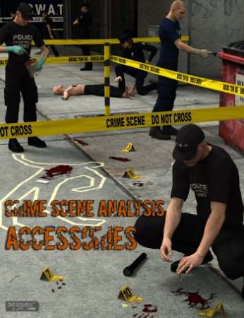 DAZ3D - Crime Scene Analysis : Accessories