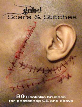 Daz3D GNBD Scars & Stitches