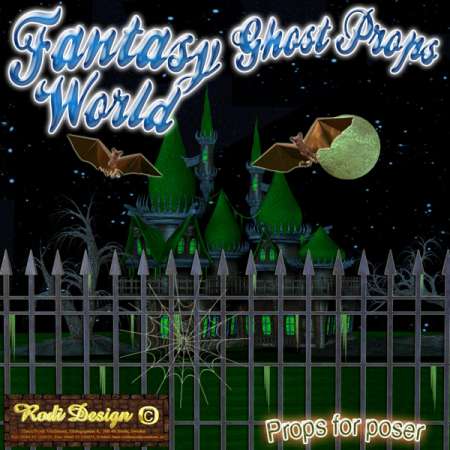 Fantasy World Ghost Props