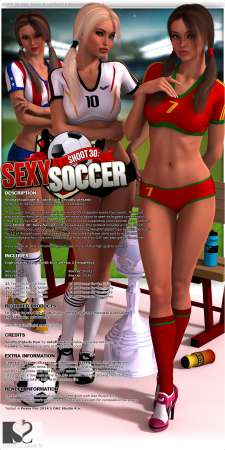 SHOOT 30: Sexy Soccer for Genesis 2 Female(s) 
