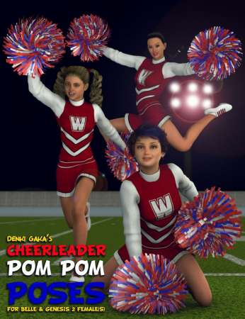 Cheerleader Pom Pom Poses