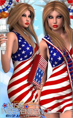 SHOOT 12: Miss Independence - 4th of July AddOn 2