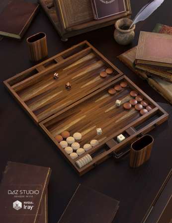 Ready to Play - Backgammon Set [repost]