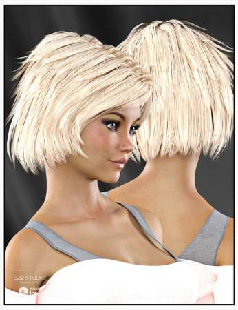 Anny Hair for Genesis 3 Female(s), Genesis 2 Female(s) and Victoria 4